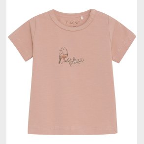 Fixoni T-shirt - Mahogany Rose