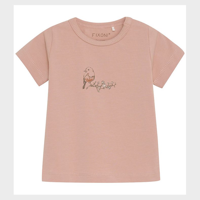 Fixoni T-shirt - Mahogany Rose