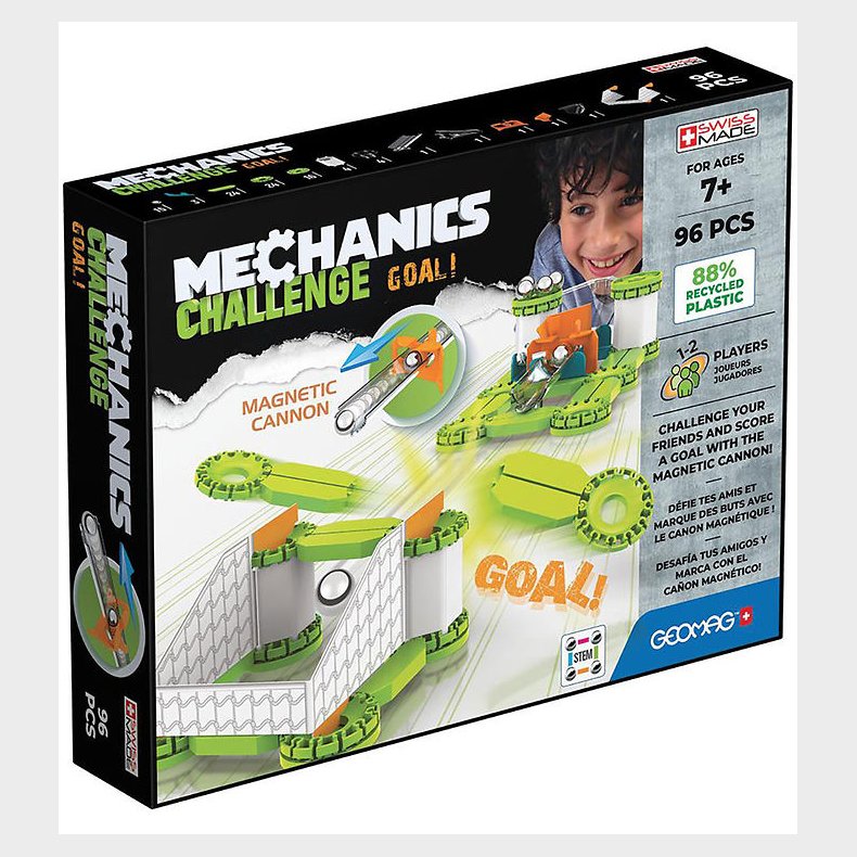 Geomag Magnets�t - Mechanics Challenge Goal - 96 Dele