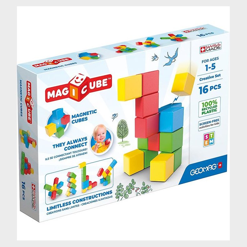 Geomag Magnets�t - Magicube Creative Set - 16 Dele