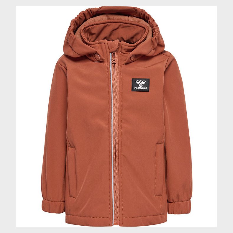 Hummel Softshelljakke m. Fleece - hmlMars - Copper Brown