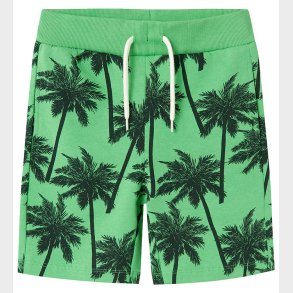 Name It Sweatshorts - NmmJusper - Green Spruce m. Palmer