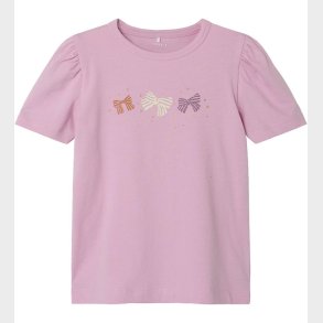 Name It T-shirt - NmfJannica - Mauve Mist