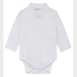 Hust and Claire Skjortebody l/ - Basil - Hvid