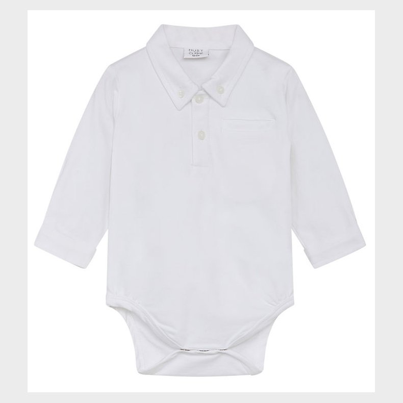 Hust and Claire Skjortebody l/ - Basil - Hvid