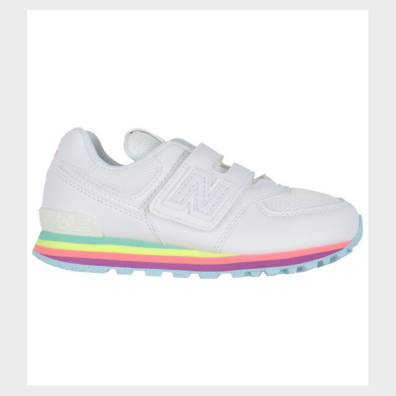 New Balance Sko - 574 - Hvid/Team Sky Blue