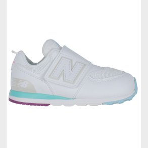 New Balance Sko - 574 - Hvid/Team sky Blue