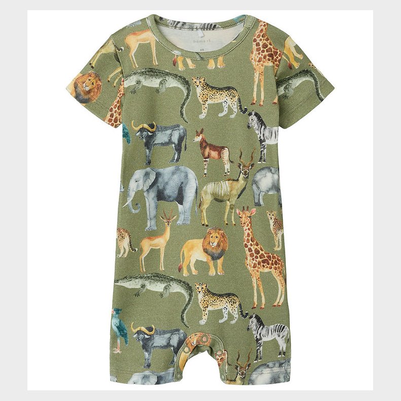 Name It Sommerdragt - NbmJasen - Oil Green