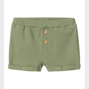 Name It Shorts - Rib - NbmJular - Oil Green