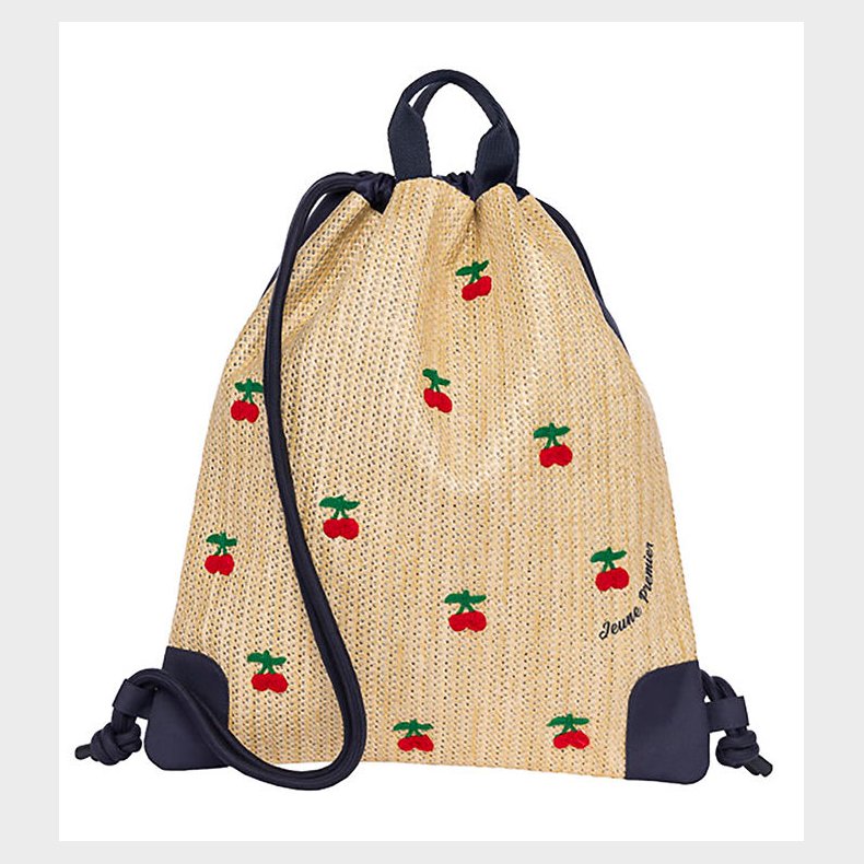 Jeune Premier Gymnastikpose - City Bag - Raffia Cherry