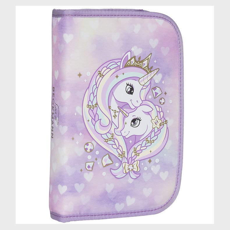 Beckmann Penalhus m. Indhold - Unicorn Princess - Purple