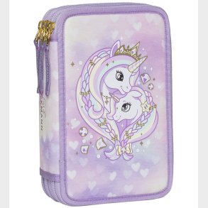Beckmann Penalhus m. Indhold - Unicorn Princess - Purple