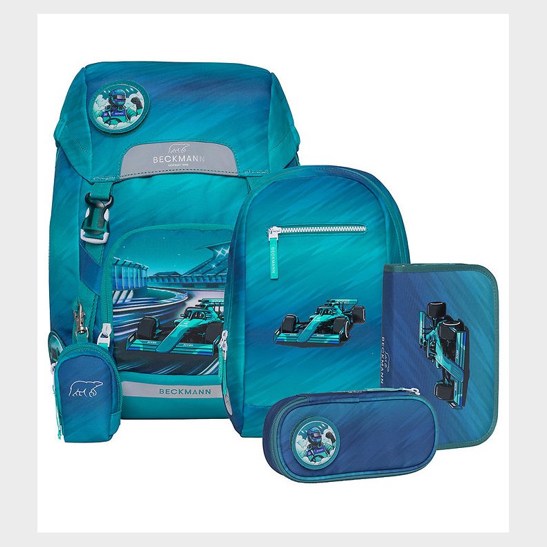 Beckmann Skoletaskest - Classic - Racing