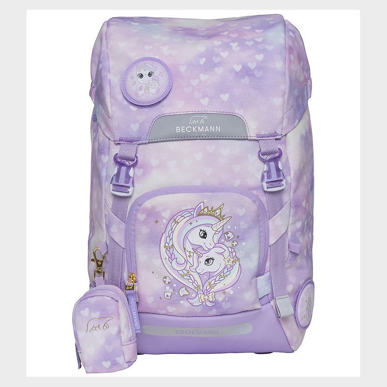 Beckmann Skoletaske - Classic Maxi - Unicorn Princess