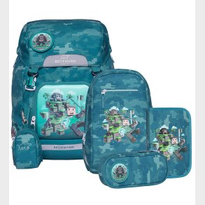 Beckmann Skoletaskest - Classic - Jungle Game