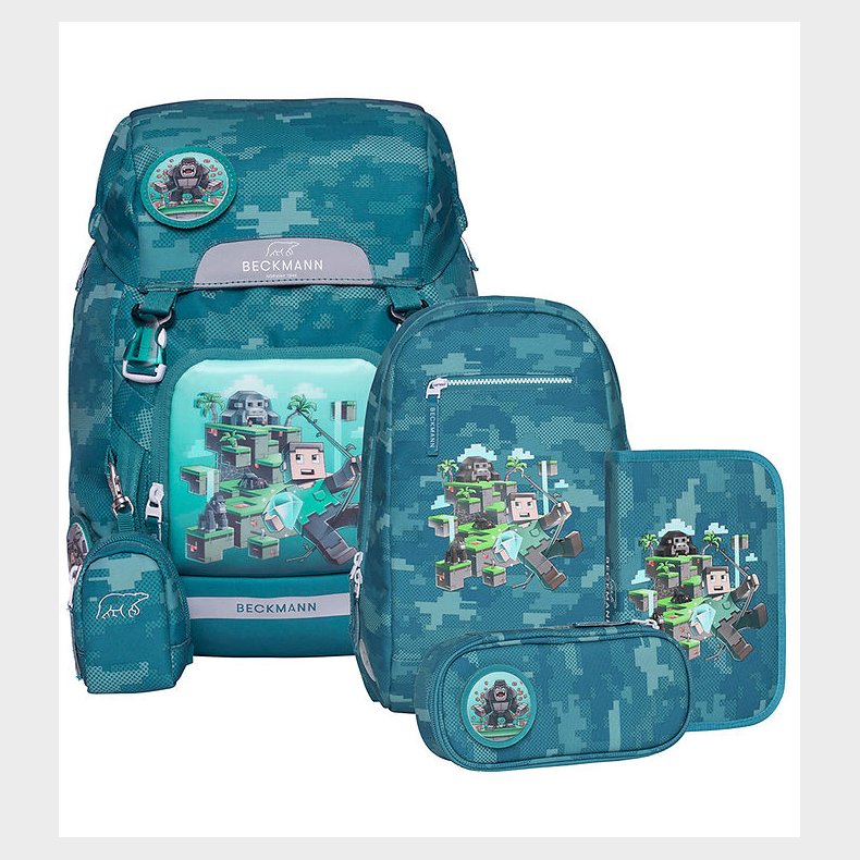 Beckmann Skoletaskest - Classic - Jungle Game