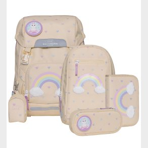 Beckmann Skoletaskest - Classic - Yellow Heart