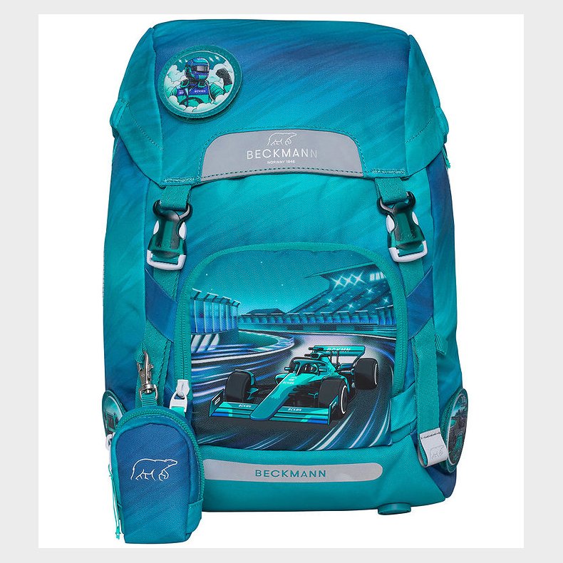 Beckmann Skoletaske - Classic - Racing
