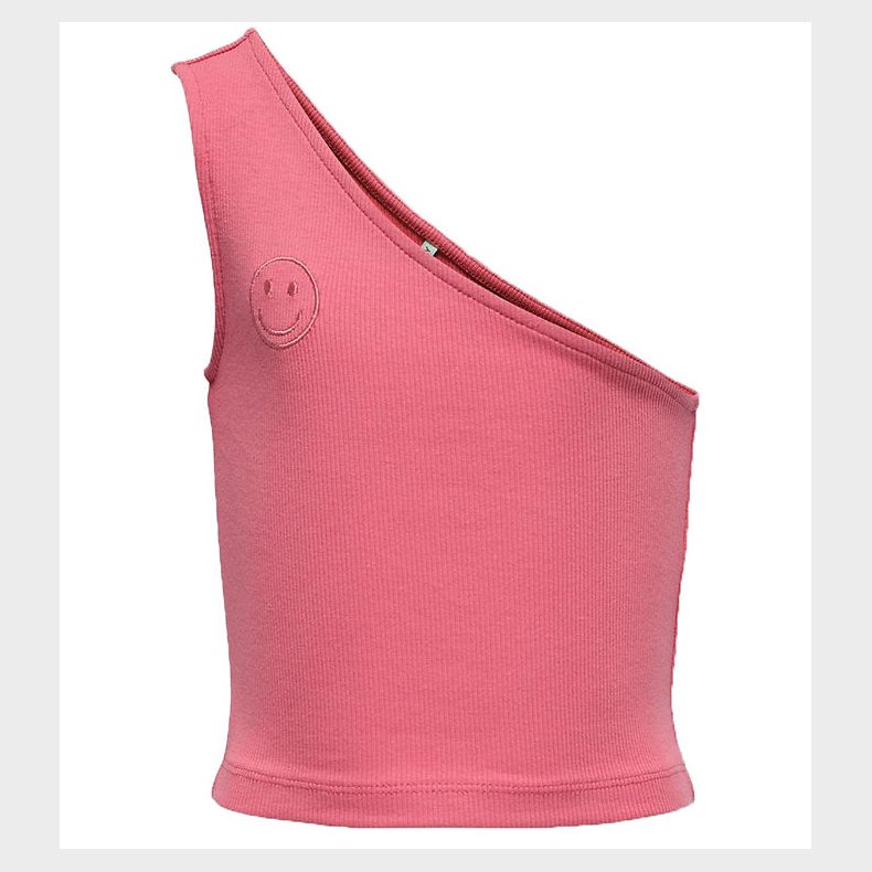 Kids Only Top - Rib - Oneshoulder - KogNessa - Coral Paradise