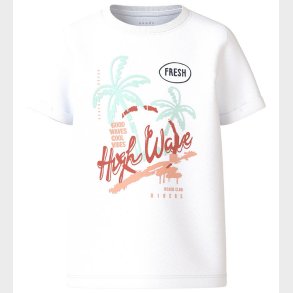 Name It T-Shirt - NkmVux - Bright White/High Wave