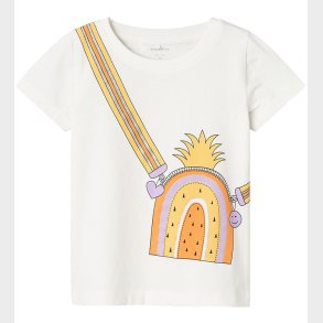 Name It T-shirt - NmfJannie - Jet Stream m. Glitter