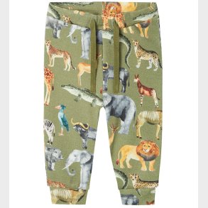 Name It Bukser - NbmJasen - Oil Green