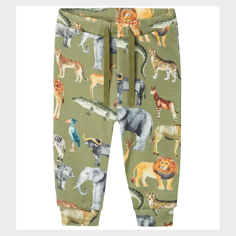 Name It Bukser - NbmJasen - Oil Green