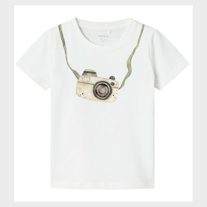 Name It T-Shirt - NmmJacts - Bright White m. Print