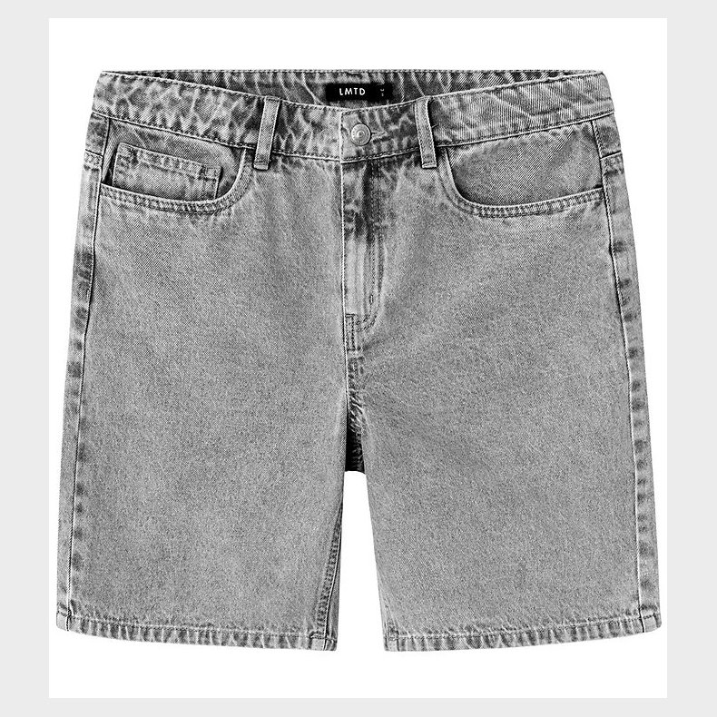 LMTD Shorts - NlfGlizza - Light Grey Denim Stonewash