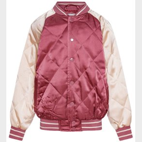 Molo Bomberjakke - Haru - Dark Rose/Creme m. Broderi