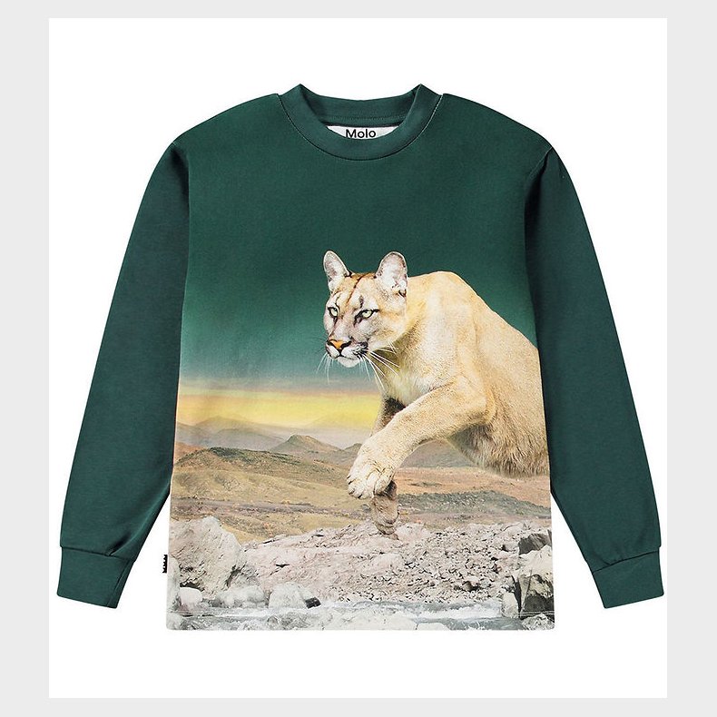 Molo Bluse - Rexton - Puma Green