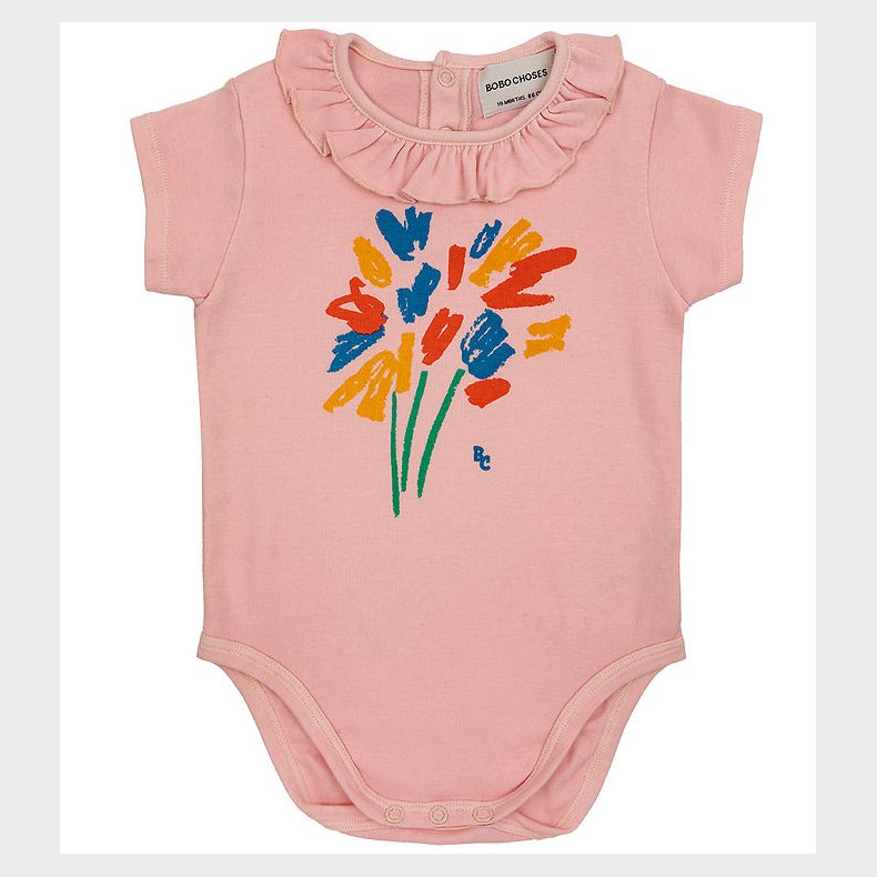 Bobo Choses Body k/ - Fireworks - Pink