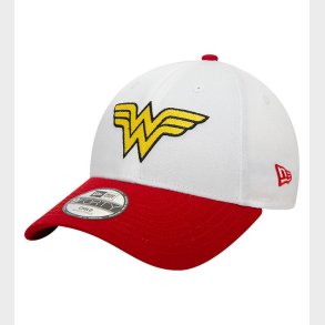 New Era Kasket - 9Forty - Wonder Women - Hvid/Rd