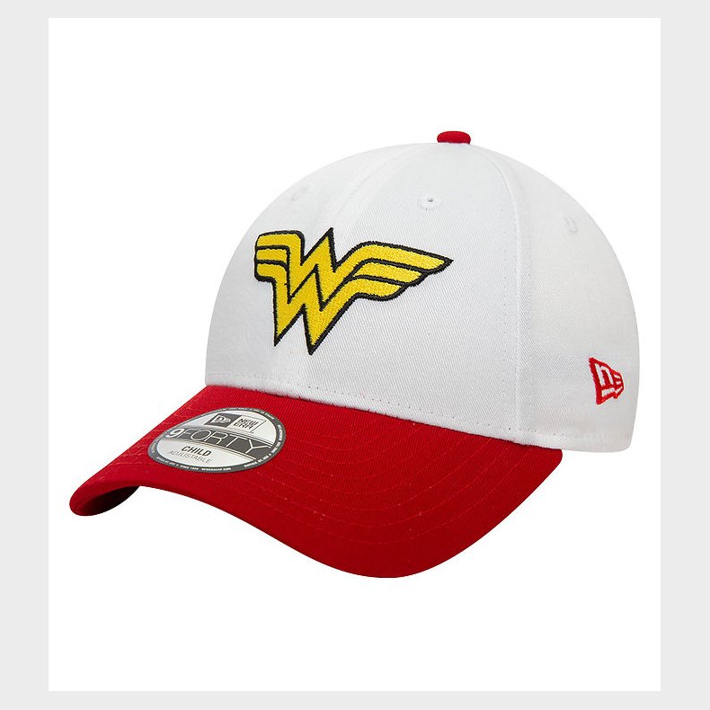 New Era Kasket - 9Forty - Wonder Women - Hvid/Rd