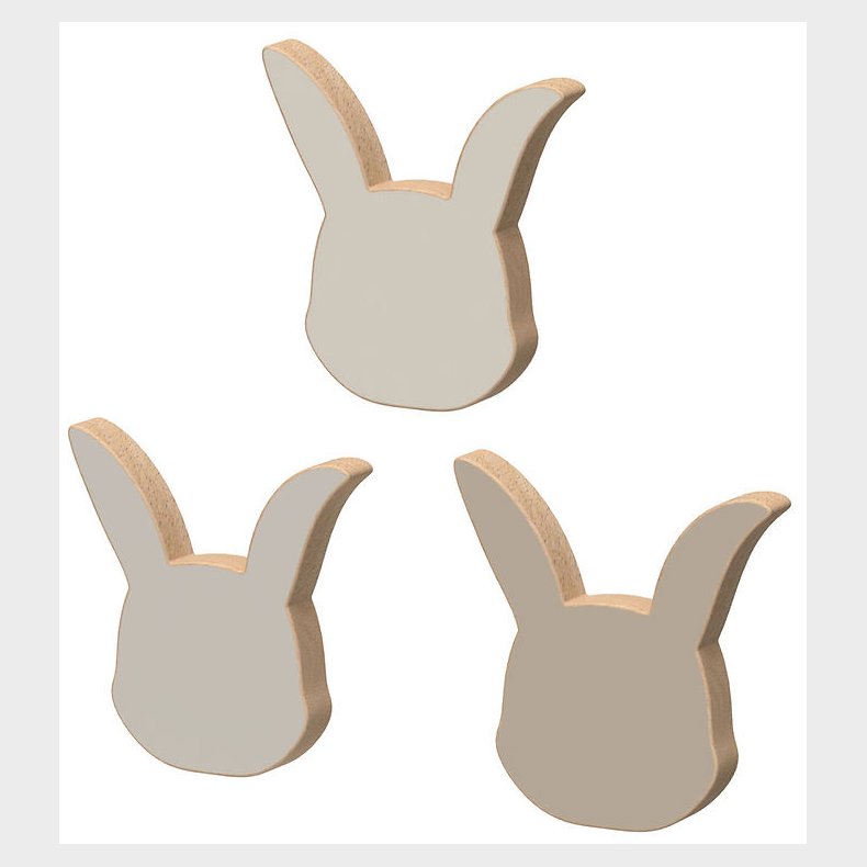 Cam Cam Trknager - 3-pak - 9,6x10x6,5 cm - Kanin