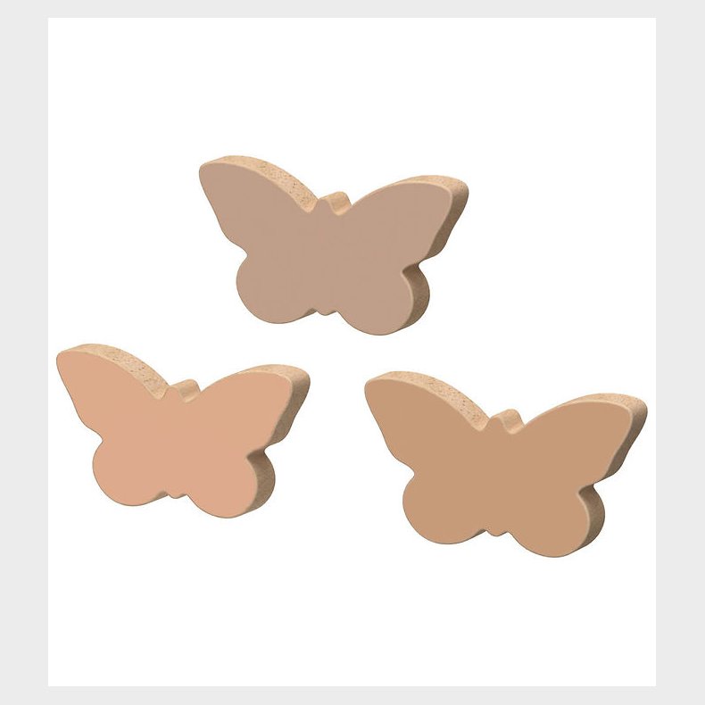 Cam Cam Trknager - 3-pak - Sommerfugl