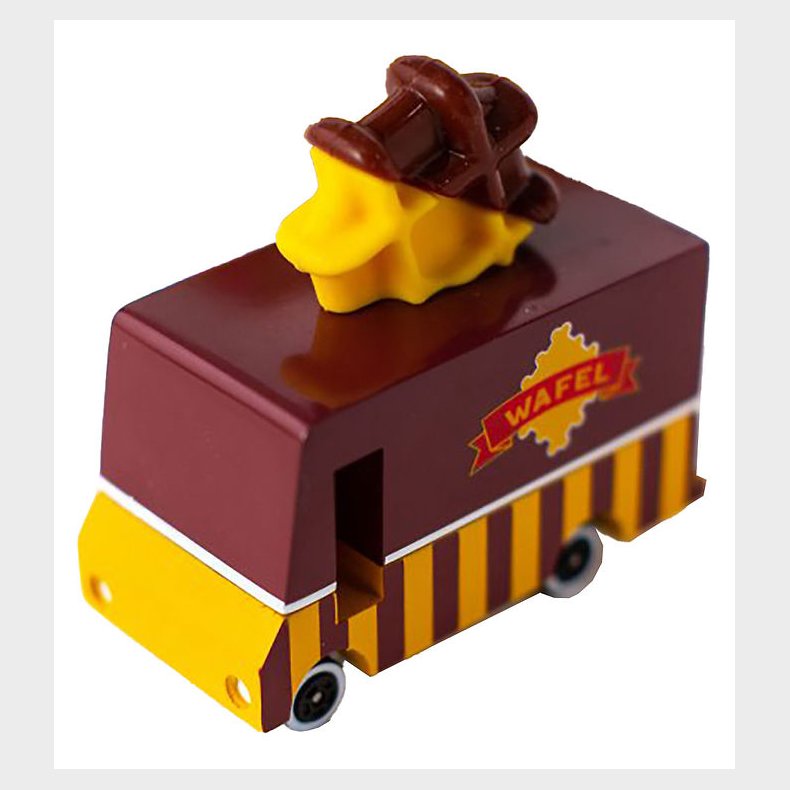 Candylab Bil - 8,4 cm - Waffle Van - F188