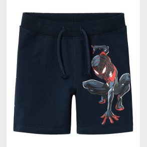 Name It Sweatshorts - NmmMu Spiderman - Dark Sapphire