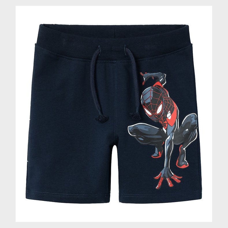 Name It Sweatshorts - NmmMu Spiderman - Dark Sapphire