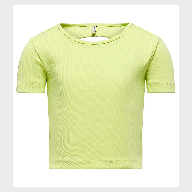 Kids Only T-shirt - Noos - Rib - KogNessa - Shadow Lime