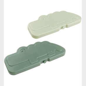 Done By Deer Kleelementer - 2-pak - Croco Green