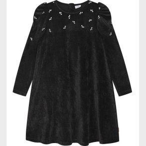 Hust and Claire Kjole - Velour - Karenlise - Sort