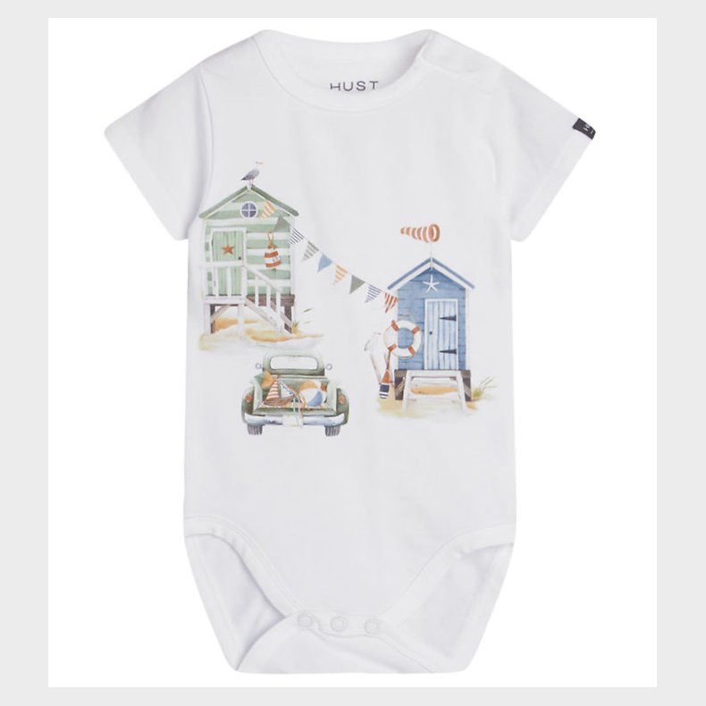 Hust and Claire Body k/ - Bob - Hvid