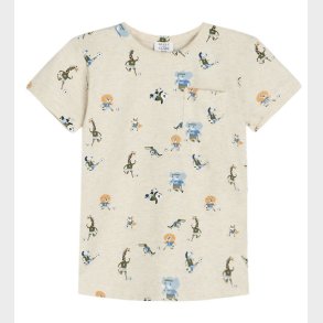 Hust and Claire T-shirt - Anker - Wheat Melange