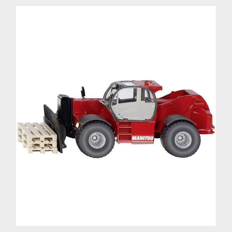 Siku Teleskopl�sser - 1:50 - Manitou Mht 10230 Telehandler - R�d