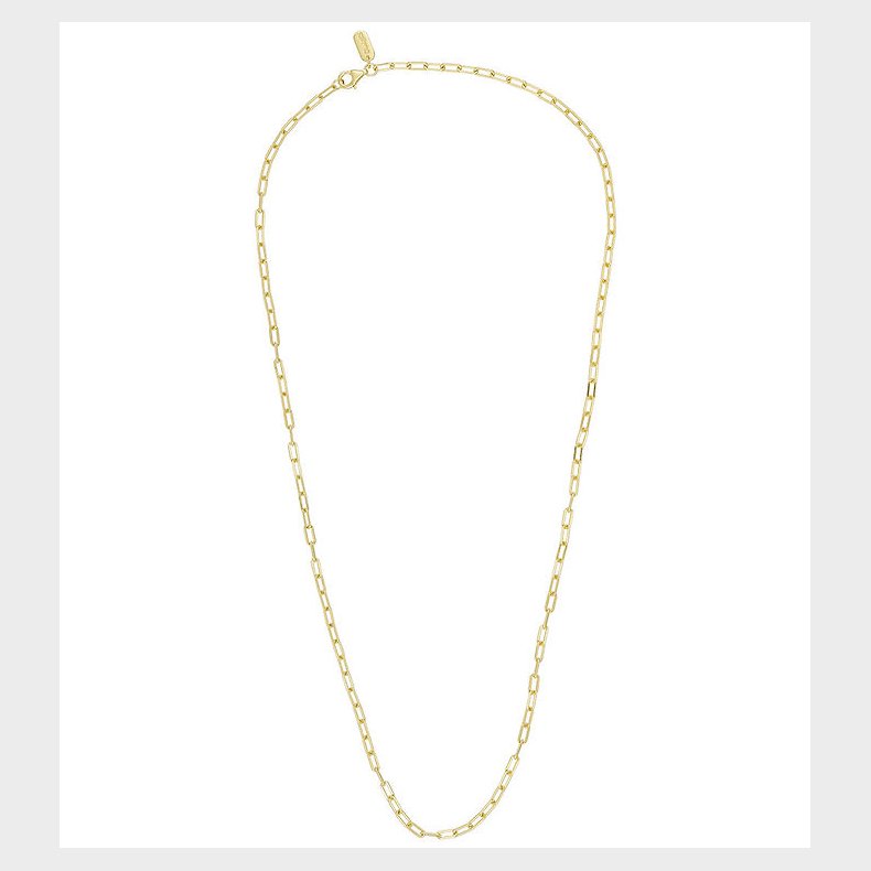 Design Letters Halskde - Chunky Square Link - Small - 45 cm - G