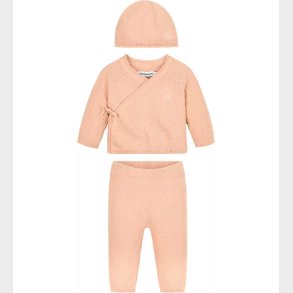 Calvin Klein Gaveske - Bluse/Bukser/Hue - Strik - Pink Sand