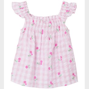 Name It Top - NmfJerriane - Rosebloom m. Kirsebr