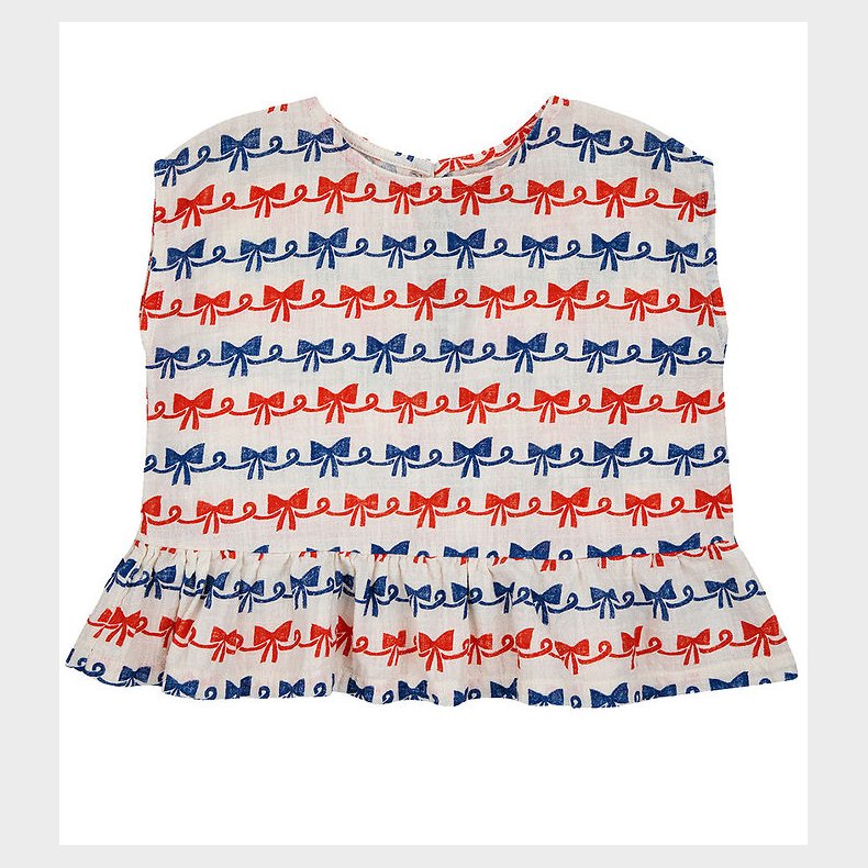 Bobo Choses T-shirt - Ribbon Bow - Offwhite