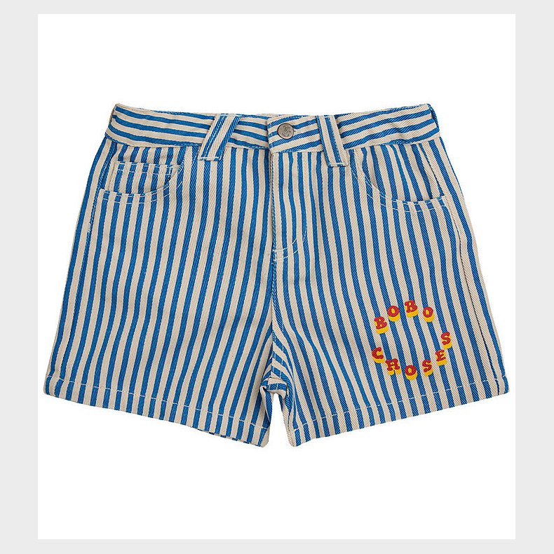 Bobo Choses Shorts - Circle Stripes - Bl